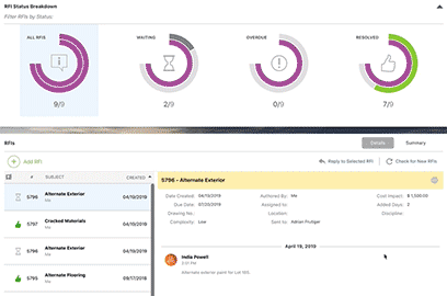 Construction RFI Software