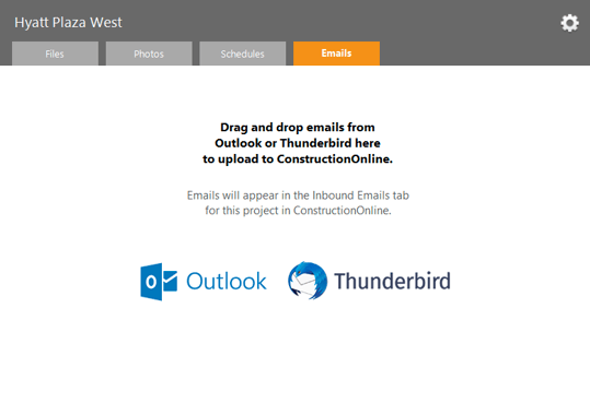 Drag and Drop Emails