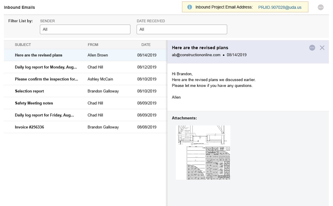 ContructionOnline Inbound Emails ContructionOnline Inbound Emails