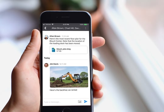 ConstructionOnline Mobile Chat