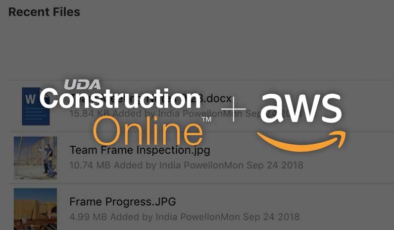 ConstructionOnline + Amazon Web Services