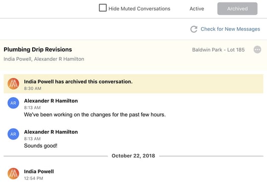 Archive Conversations