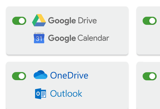 Cloud calendar integration