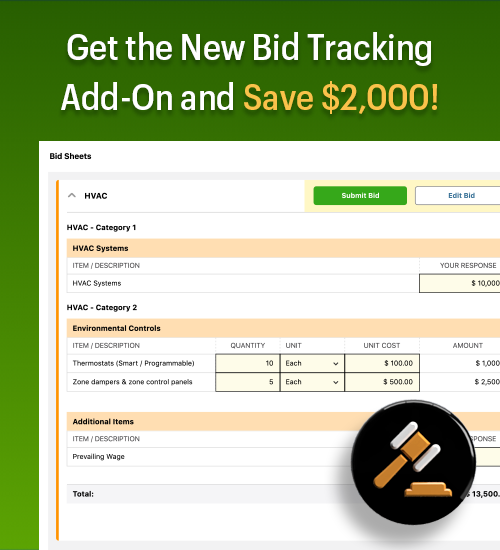 Bid Tracking