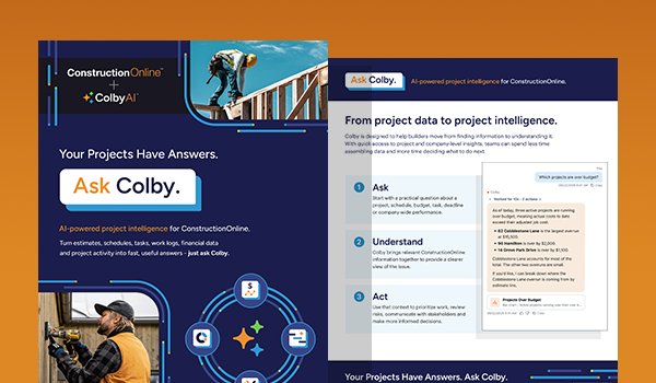 ConstructionOnline Colby AI Assistant