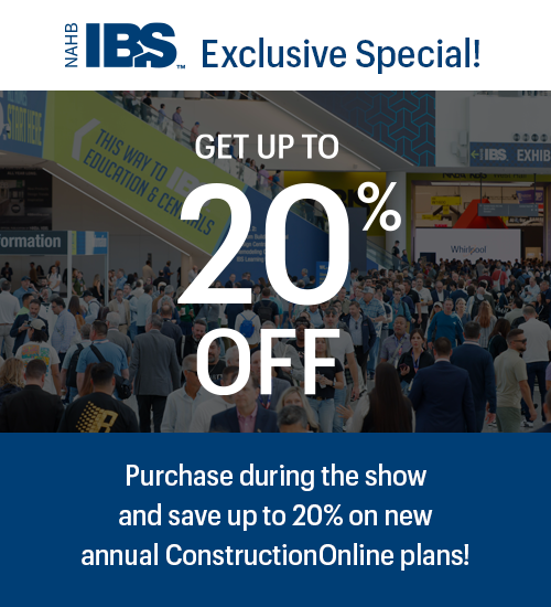 IBS Special ConstructionOnline Offer