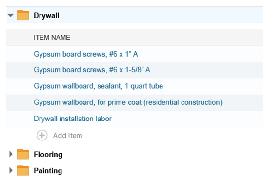 Fully Customizable Costbooks