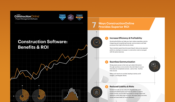 Ebook - ConstructionOnline: Benefits & ROI