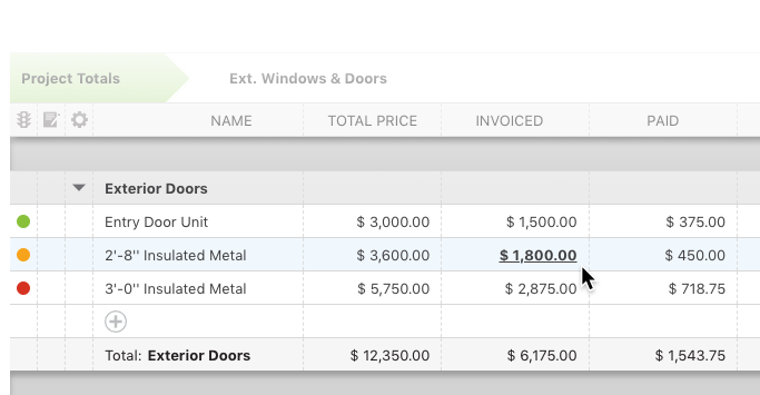 Connect estimates and invoices