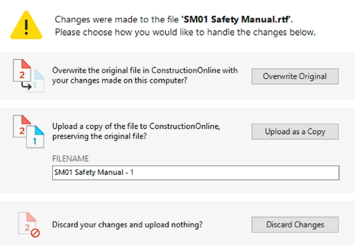 Edit online construction documents