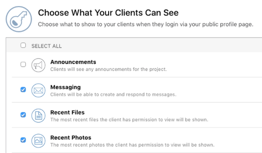 ClientLink Communication