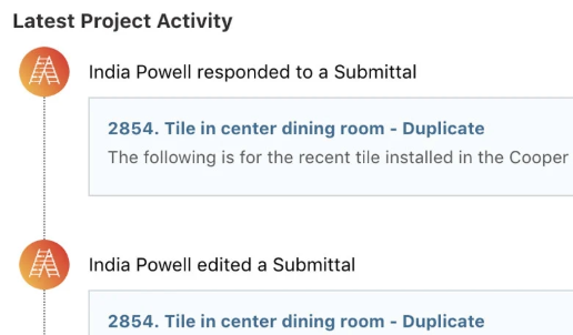 Submittal Response Latest