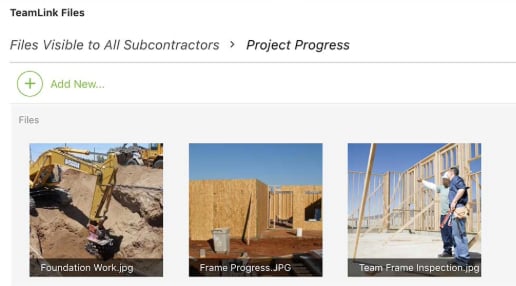 TeamLink Dashboard Photos