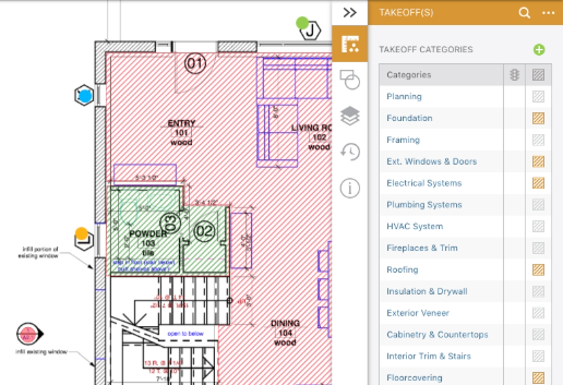 Accurate Cloud-Based Takeoffs
