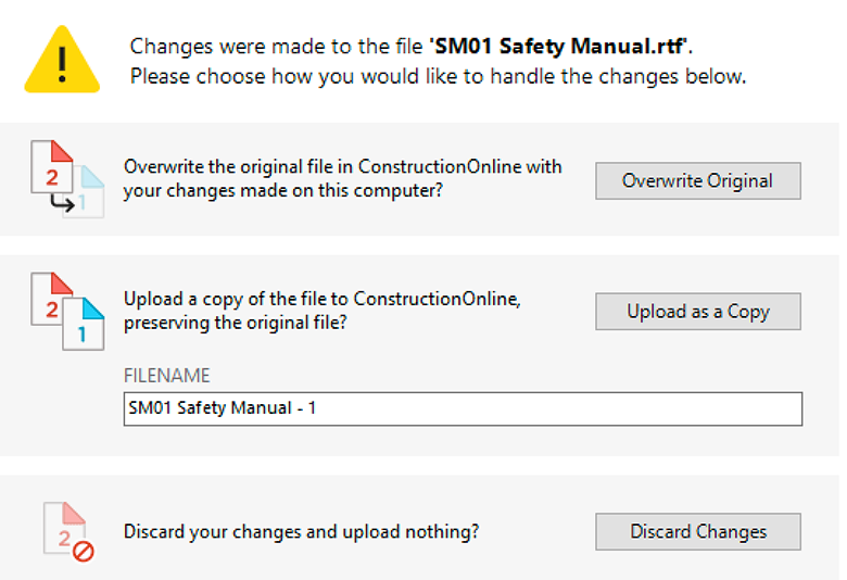 Edit online construction documents
