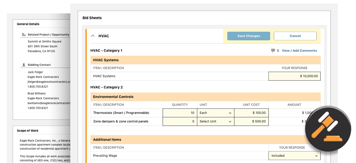 Construction Bid Management Software