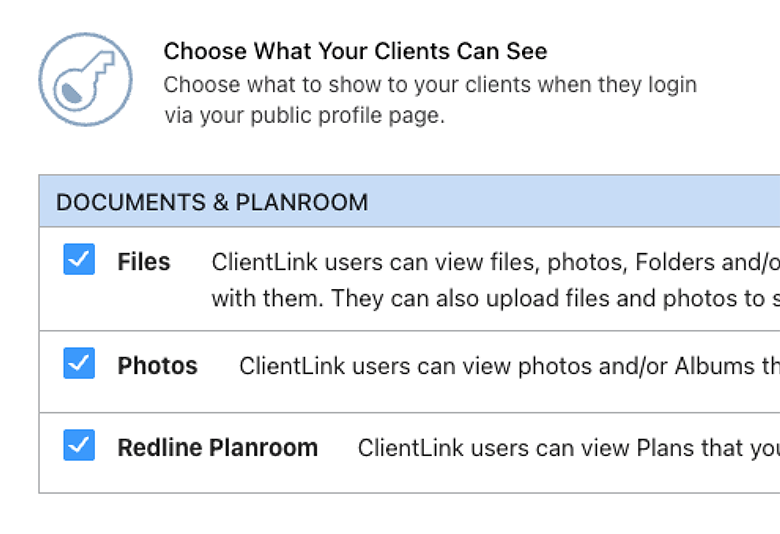 ClientLink Communication