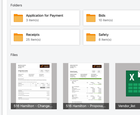 Construction Document Management System | File Storage and Organization | UDA ConstructionOnline