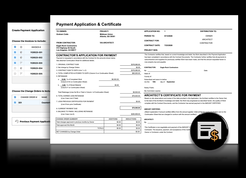 Construction Payment Application