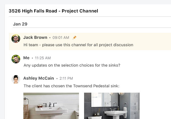 Messaging and Chat Software | Construction Project Management