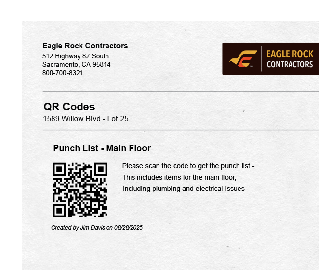 QR Codes for Easy Construction File Sharing