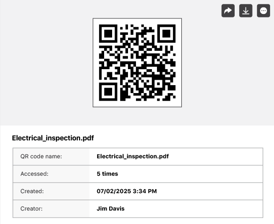 Construction File Sharing with QR Codes | Construction File Management Software | UDA ConstructionOnline