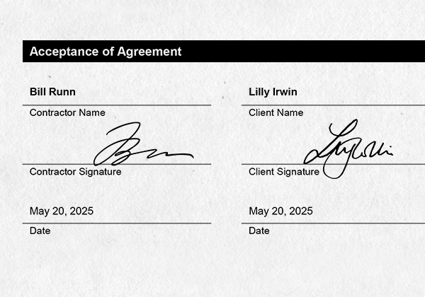 Signatures