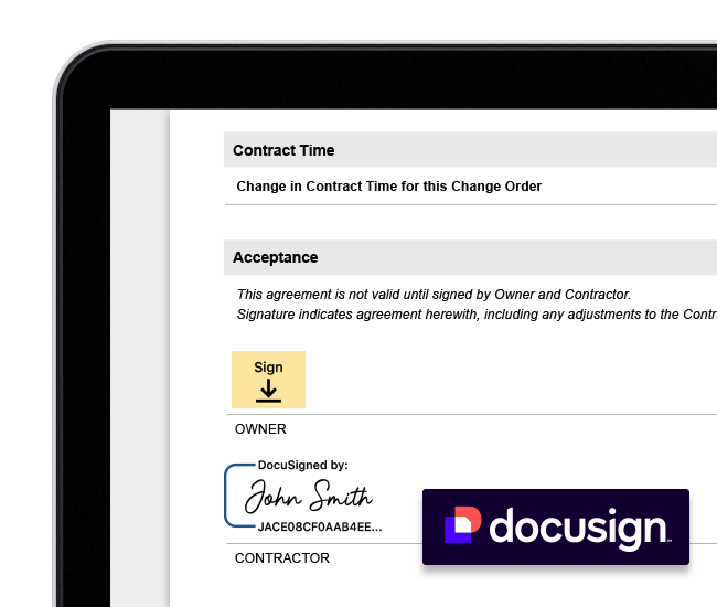 Docusign eSignatures