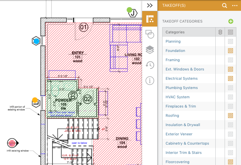 Accurate Cloud-Based Takeoffs
